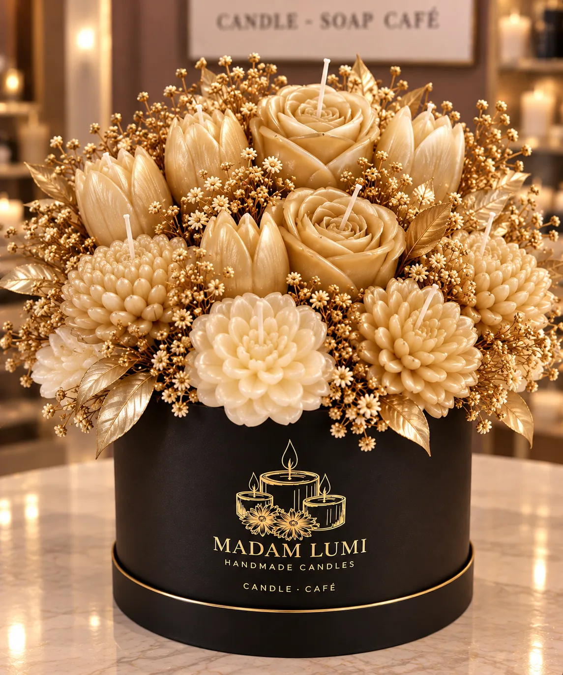 Gold Detaylı Kokulu Arajman